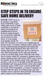 Read more about the article STEP Steps In To Ensure Safe Home Delivery